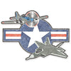 Vinyl Sticker - Flight of the Fighter-Stickers-Viz Art Ink