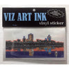 Vinyl Sticker - Back Bay in Boston-Stickers-Viz Art Ink