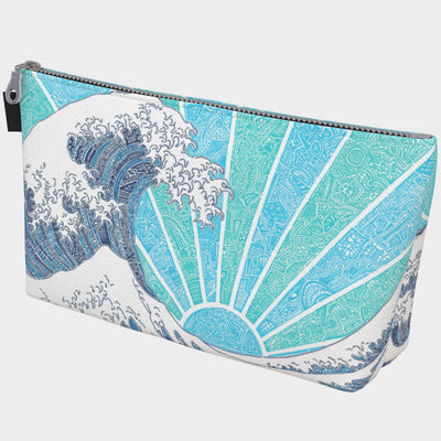 Makeup/Carry Bag - Off California (Blue)