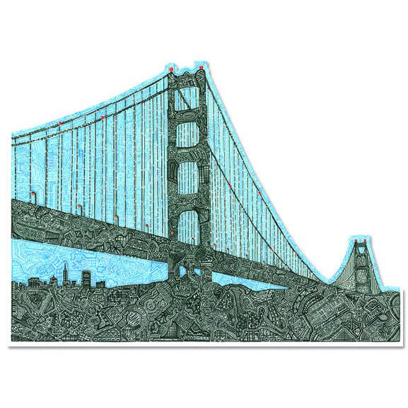 Vinyl Sticker - Welcome to the Bay-Stickers-Viz Art Ink