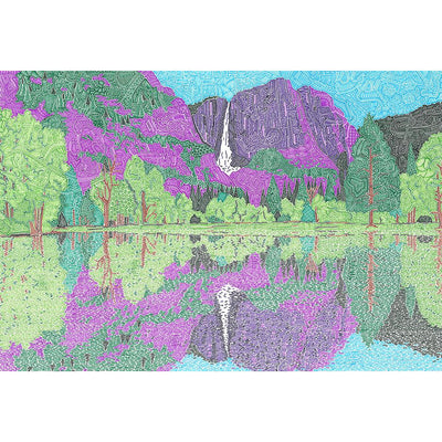 Micro Puzzle - Yosemite Falls