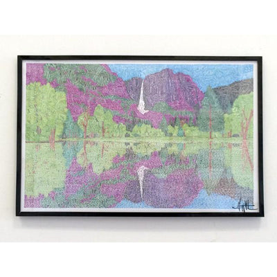 Art Print - Yosemite Falls-Art Print-Viz Art Ink