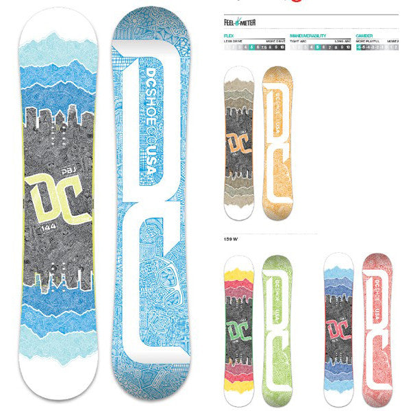 DC - DCshoecousa pbj 157 スノーボード　4点セット DCshoecousa pbj 157 スノーボード 4点セット