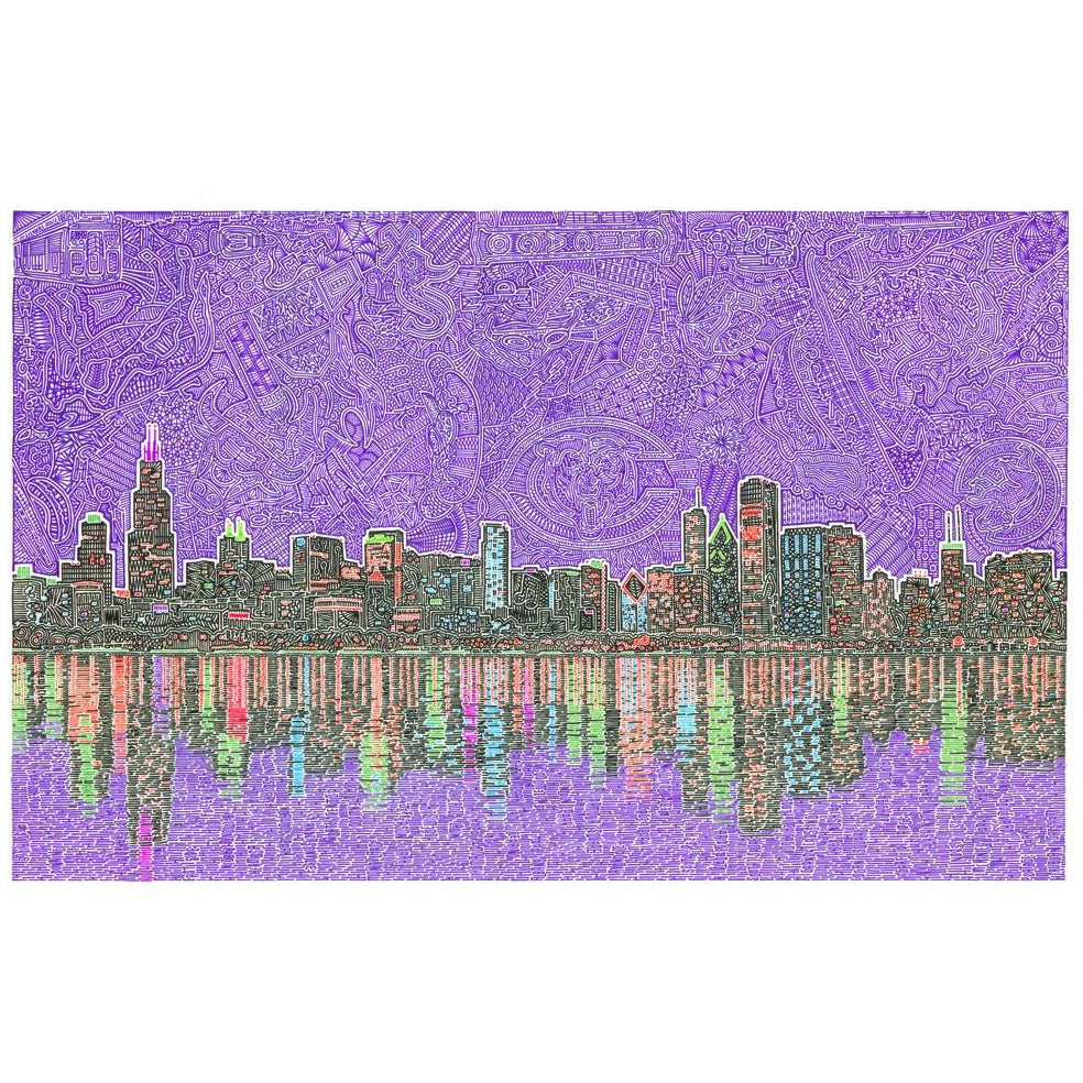 Art Print - Chicagoland-Art Print-Viz Art Ink