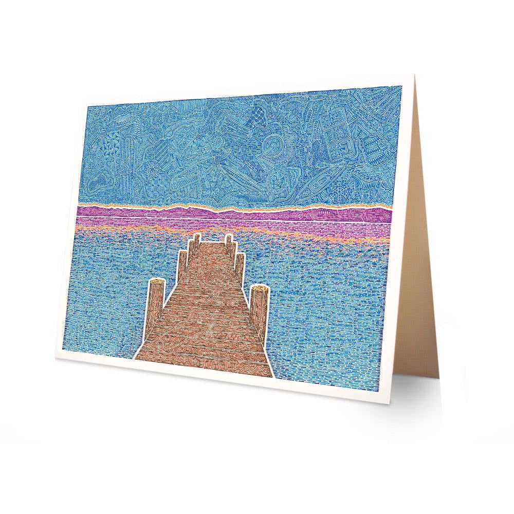 Greeting Card - Thinking of Tahoe-Greeting Cards-Viz Art Ink