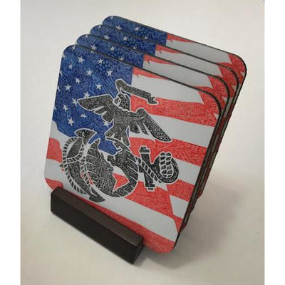Coasters - Marines-Coasters-Viz Art Ink