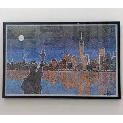 Art Print - Light Up New York-Art Print-Viz Art Ink