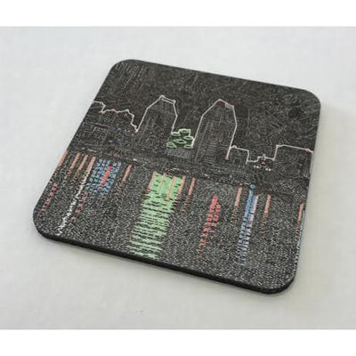 Coasters - Reflecting San Diego-Coasters-Viz Art Ink