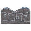 Vinyl Sticker - The Thin Blue Line-Stickers-Viz Art Ink