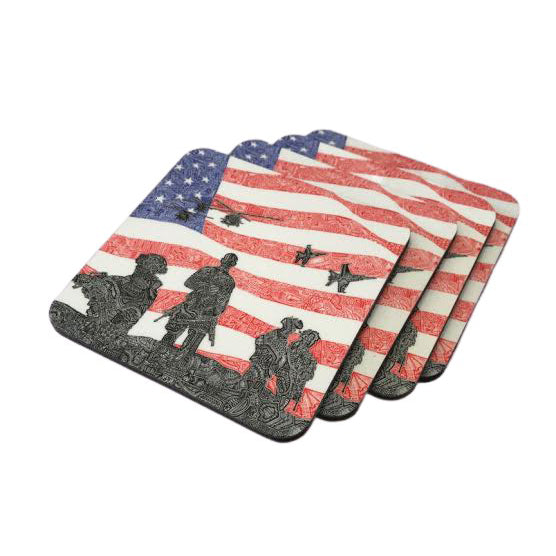 Coasters - American Heroes