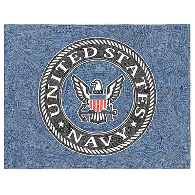 Art Print - U.S. Navy-Art Print-Viz Art Ink