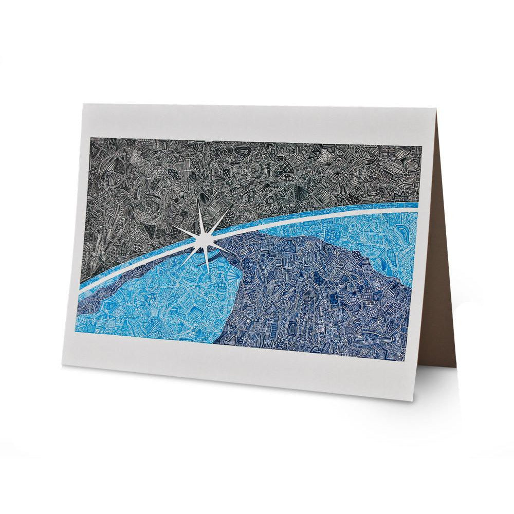 Greeting Card - A New Day-Greeting Cards-Viz Art Ink