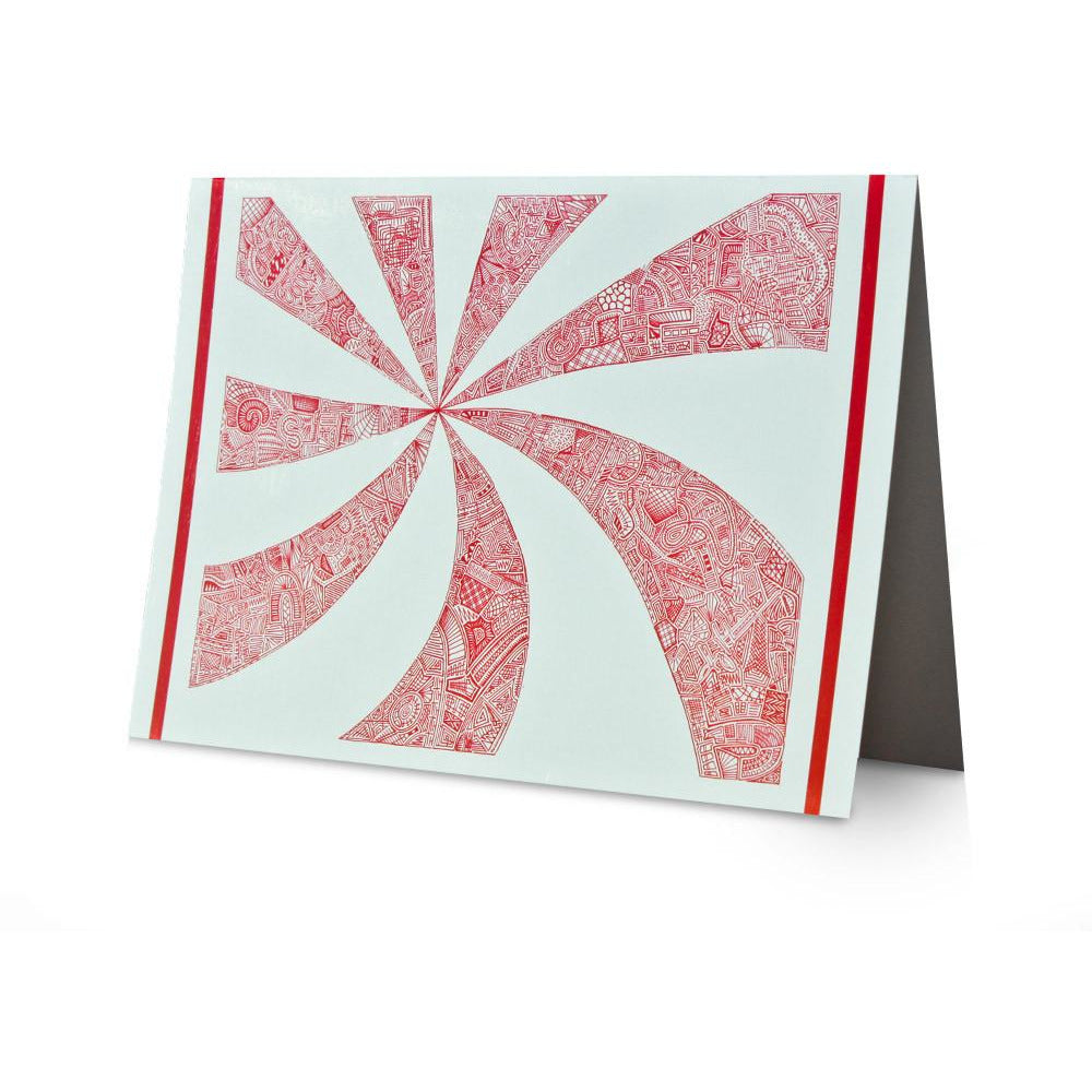 Greeting Card - Twisted Alphabet-Greeting Cards-Viz Art Ink