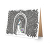 Greeting Card - Wedding Kiss-Greeting Cards-Viz Art Ink