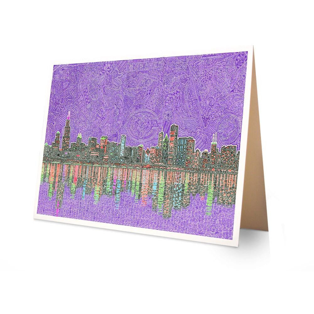 Greeting Card - Chicagoland-Greeting Cards-Viz Art Ink