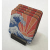 Coasters - Off California (Red/Orange)-Coasters-Viz Art Ink